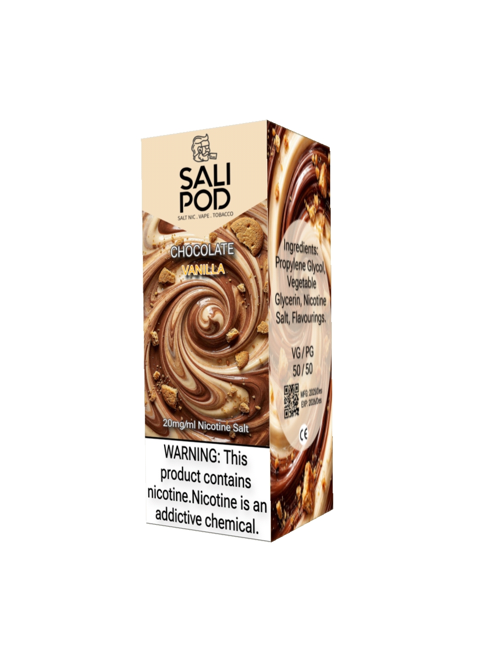 Creamy Chocolate Vanilla Biscuit (20mg/ml)